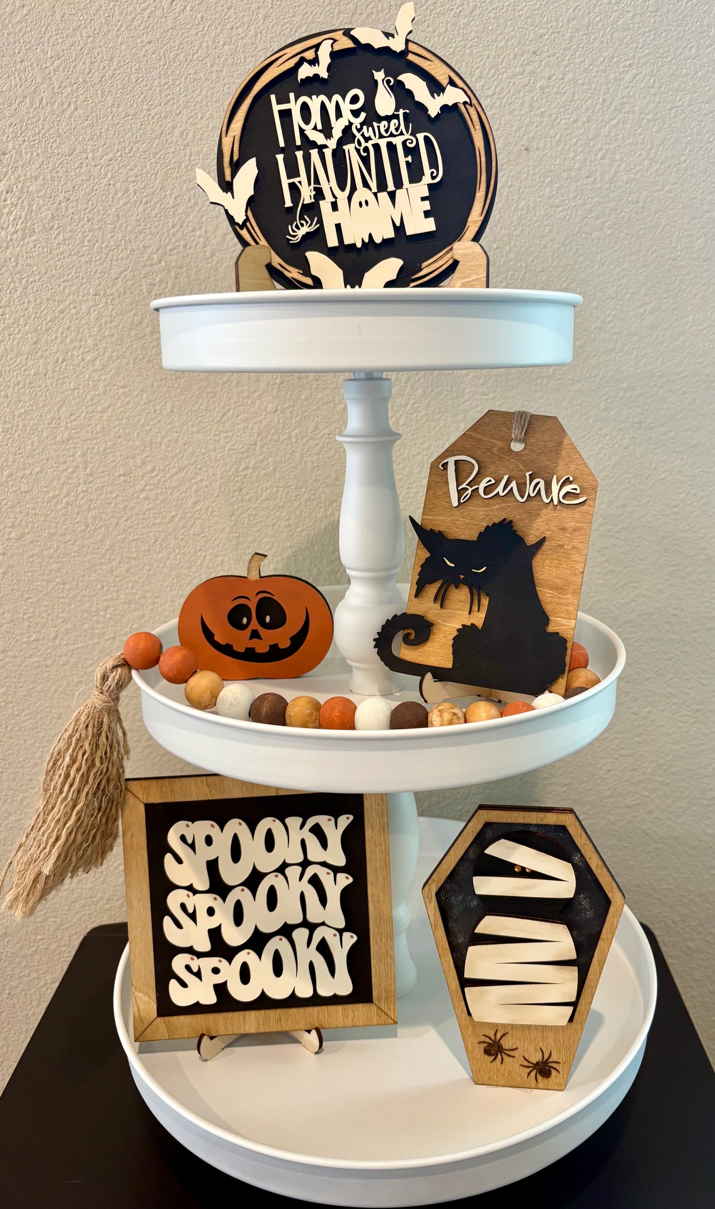 Halloween Tier Tray Set