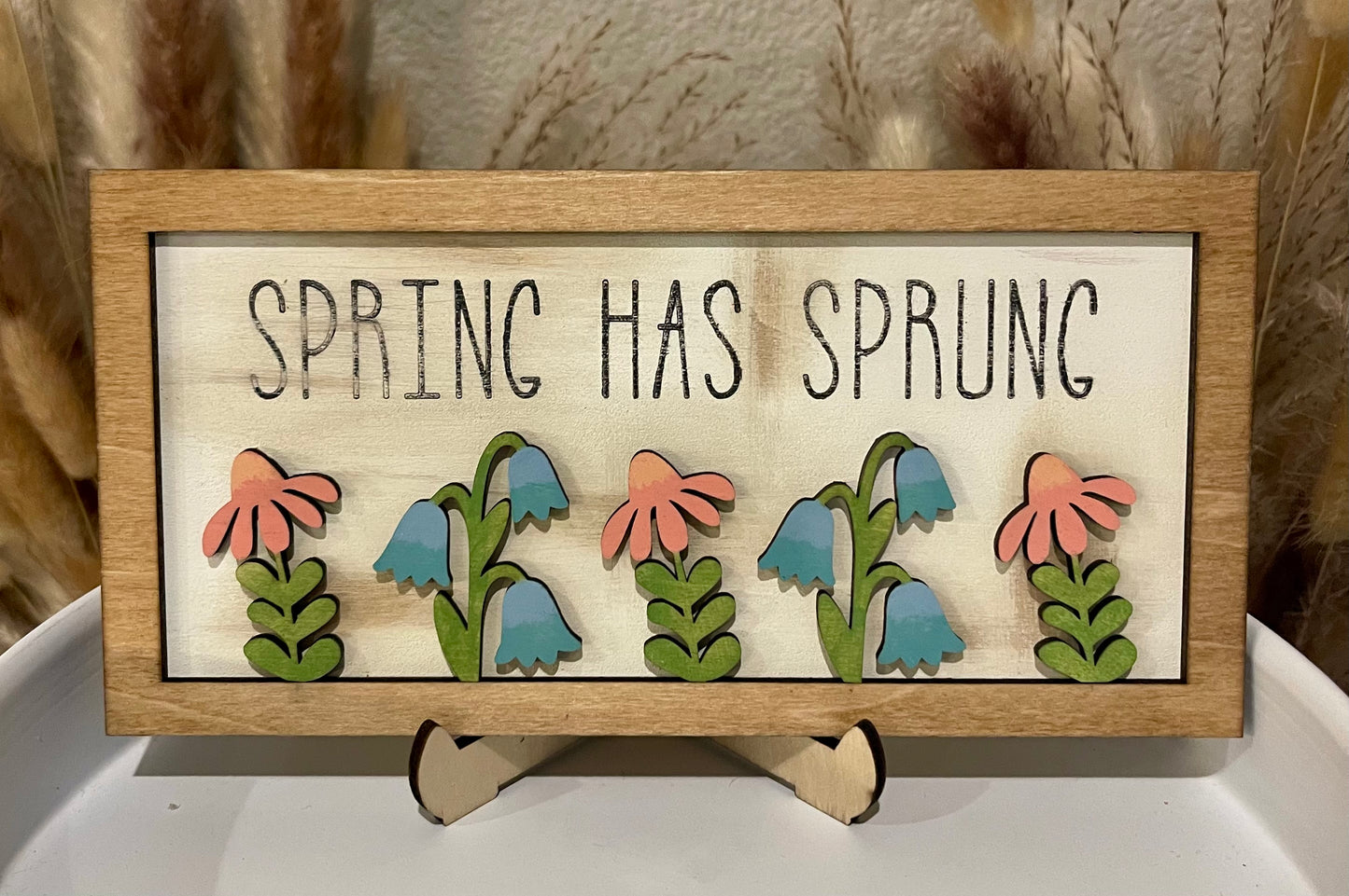 Spring Tiered Tray Set