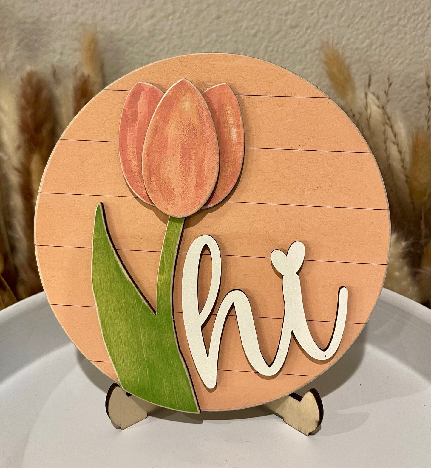 Spring Tiered Tray Set