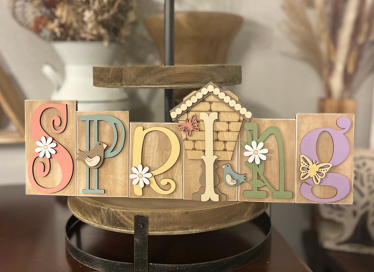 SPRING Sign #1 (Brown)