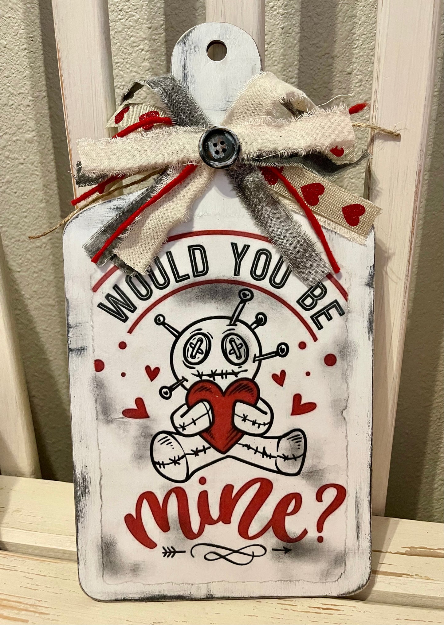 Voodoo “Would you be Mine?” Cutting Board