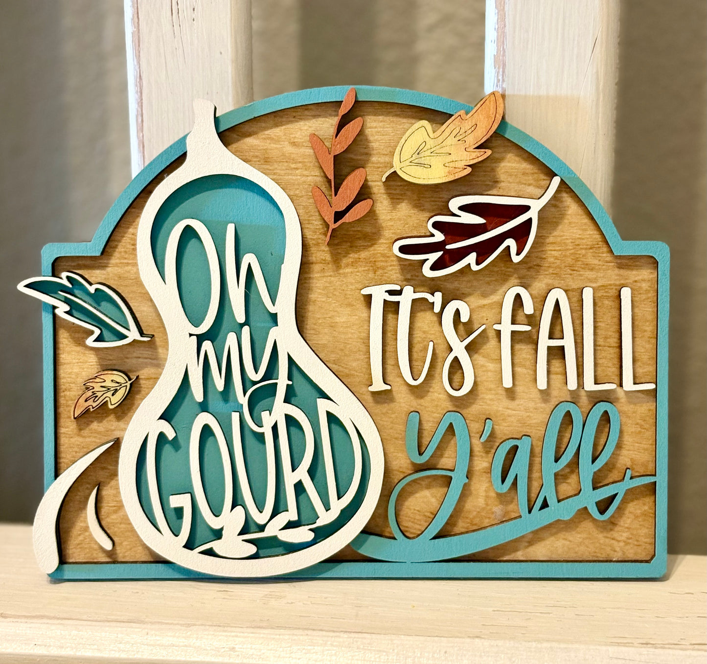 “Oh my Gourd” Fall Tier Tray