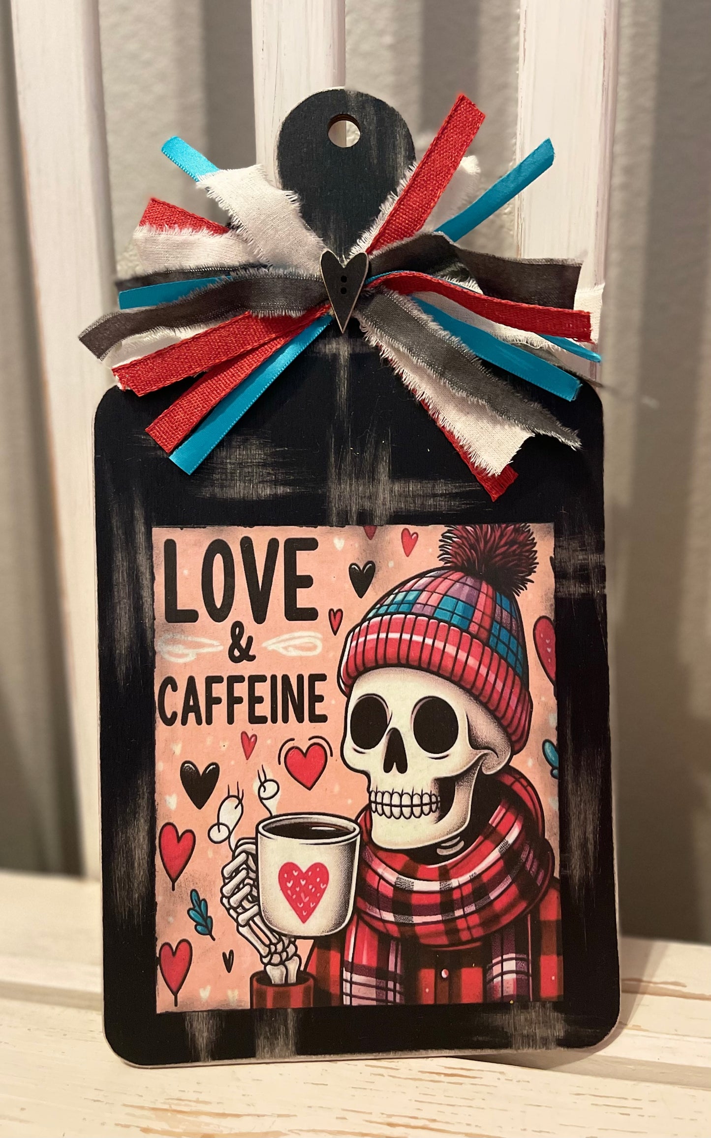 Love & Caffeine Cutting Board