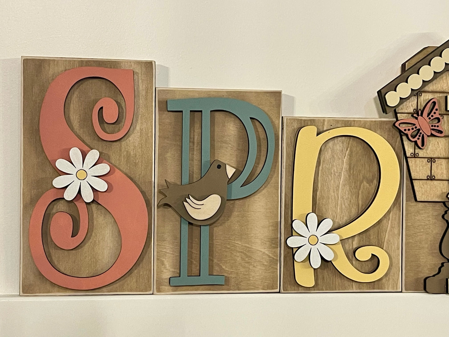 SPRING Sign #1 (Brown)