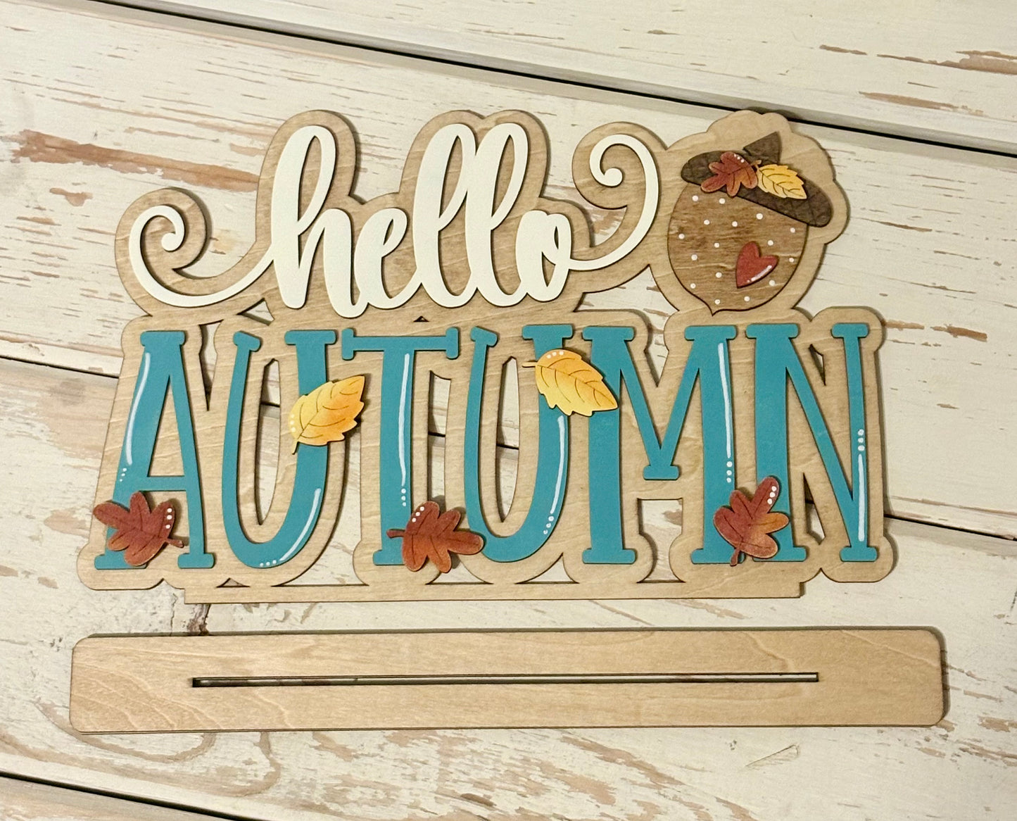“hello Autumn” Sign