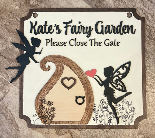 Fairy Garden Sign