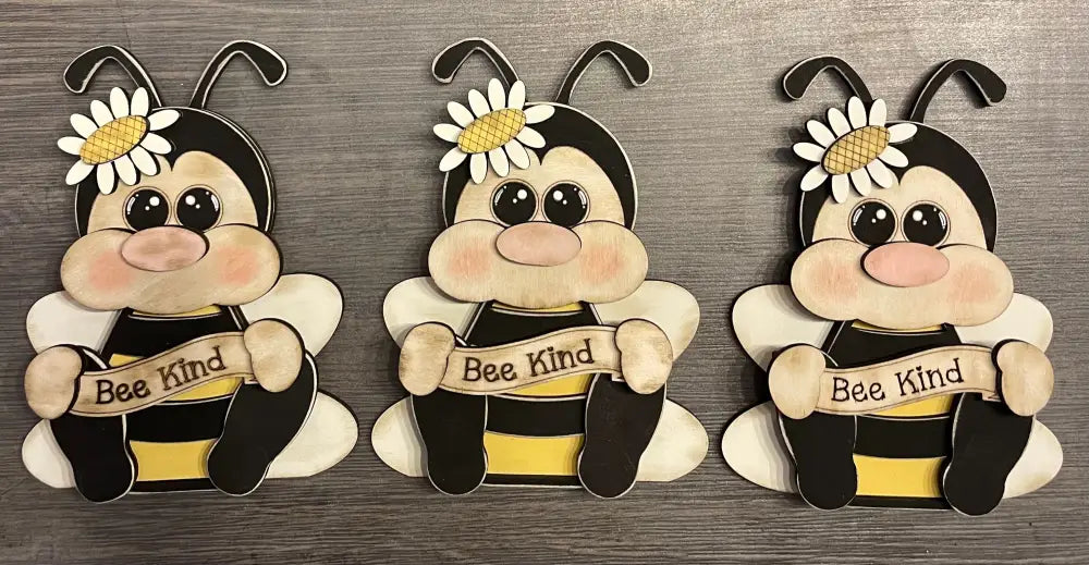 “Bee Kind” Bumblebee Shelf Sitter